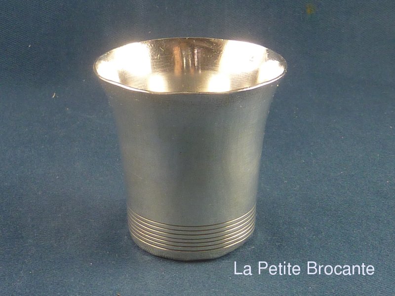 Timbale en argent Denfert