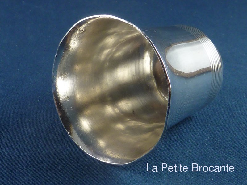 Timbale en argent Denfert